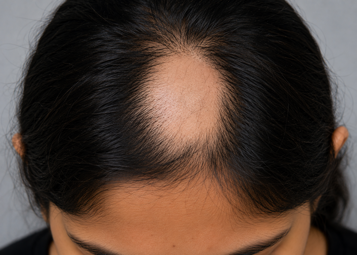 Alopecia areata — Patchy