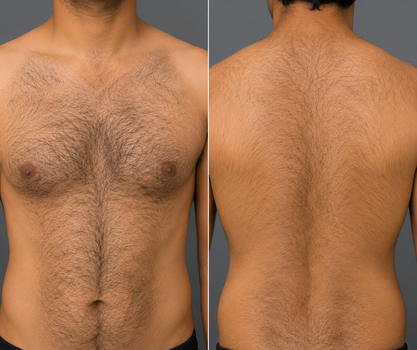 Back & Chest — Male presentation