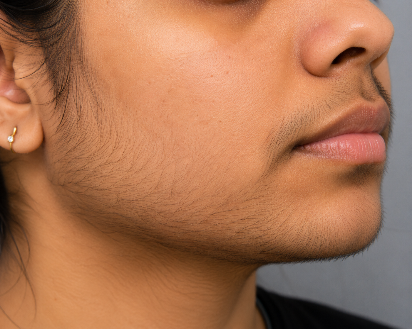 Facial — Upper lip · Chin